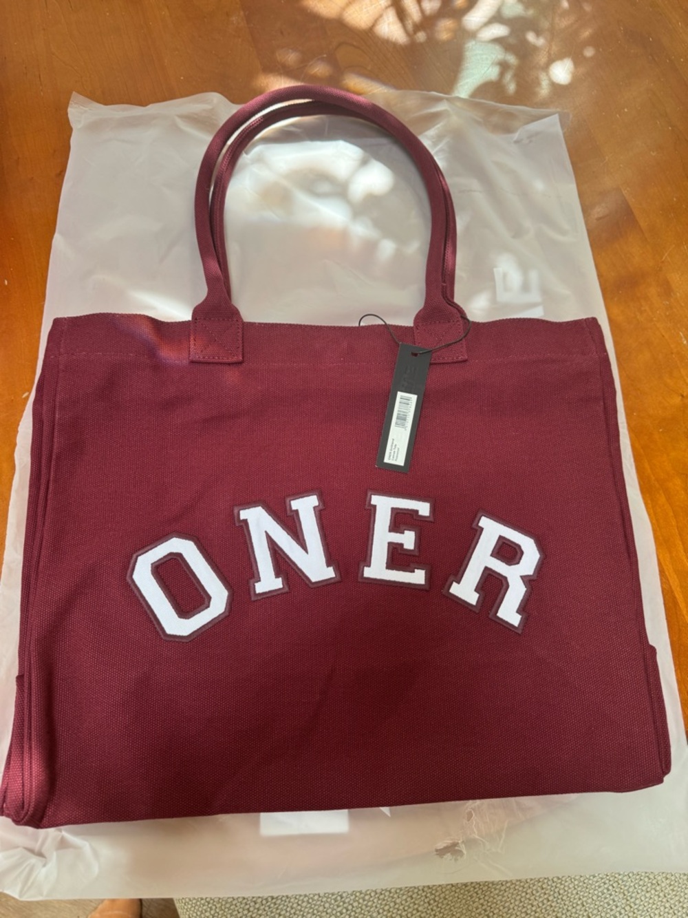 Oner Active Girlfriend Canvas Tote in Rosewood